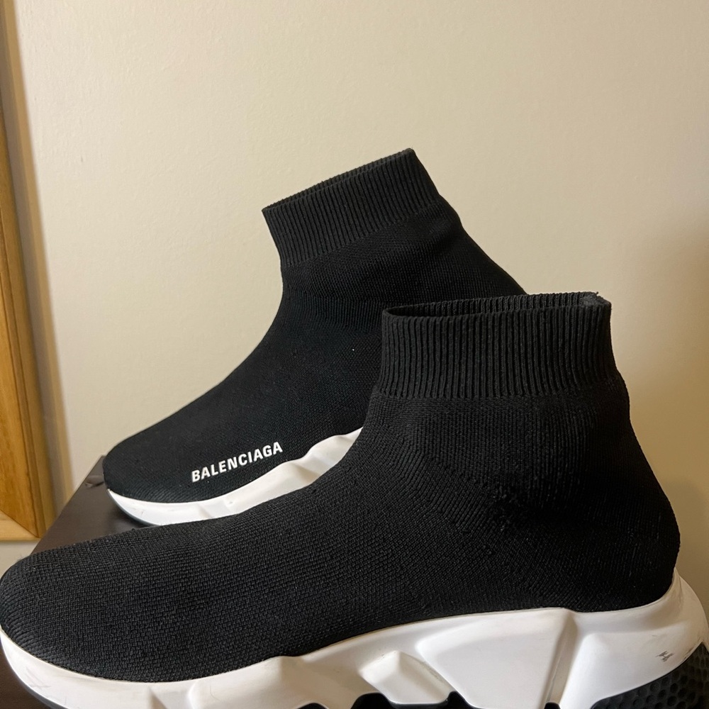 Balenciaga Knit Sock Sneakers Training Streetwear Speed LT - Picture 3 of 11